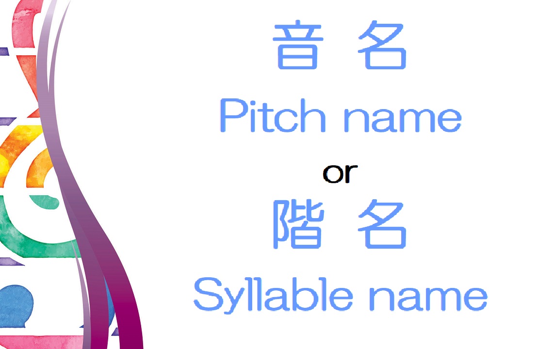 音名と階名 具体例で確認するそれぞれの違い Doremionline